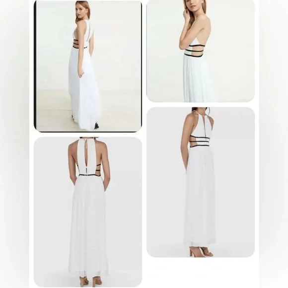 Express maxi dress strappy cut out hotsell